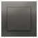 Switch SE AtlasDesign, 10 A, 1 key, assembly, CX 1, color steel