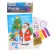 New Year's fresco on the postcard "New Year! Santa Claus ", sand 9 colors 2 g, stack