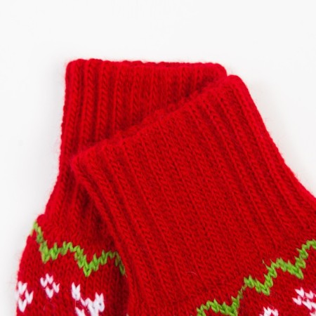 Women's socks, red color, size 23-25-1