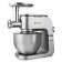 Mixer KitFort KT-1350, Planetarny, 1300 W, 6 l, 6 speeds + impulse, silver
