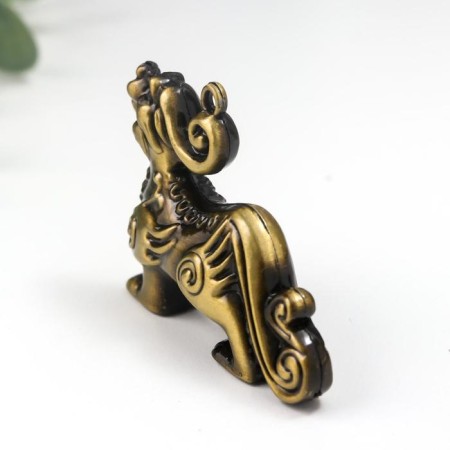 Souvenir Metal "Piyao" for bronze 4x5.5x1.2 cm-3