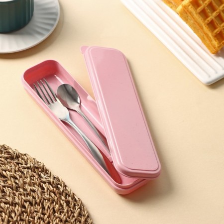 Case for cutlery of the share, 21 × 5.5 × 2.2 cm, color mix