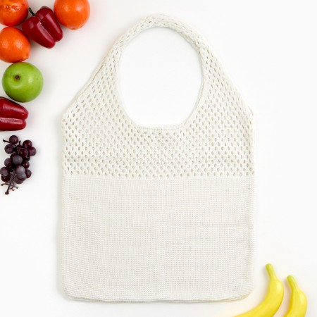 ALOSKA 38 x 62 cm, handle 22 cm, cell 0.5 cm, white-3
