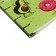 Notebook on rings, 80 sheets to the point "Avocado and Donut", cardboard cover, matte lamination Soft Touch, foil embroidery, shift block 70 g/m2