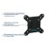 Kromax Vega-3 New Black 15 "-32" Max.20kg, wall-mounted capacious 100471