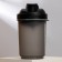Sports shaker with a bowl for protein, black, 500 ml