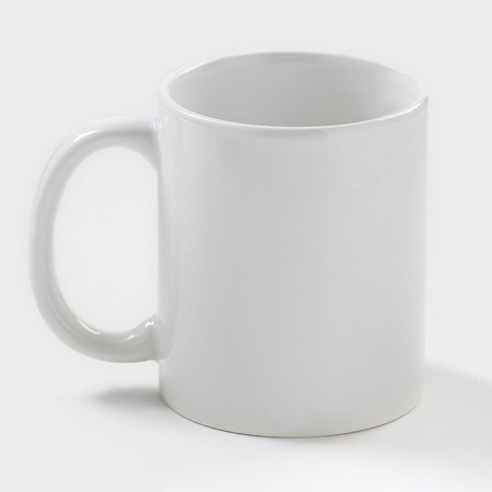 Homeleon mug ceramic shade "vigor", 350 ml, white color-2