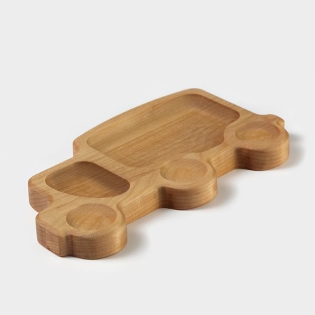Menzhitsa - wooden plate ADELICA "Truck", 21 × 11 × 1.8 cm, birch-6