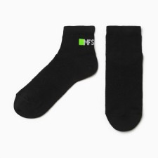 Women's socks, black color, size 23-25