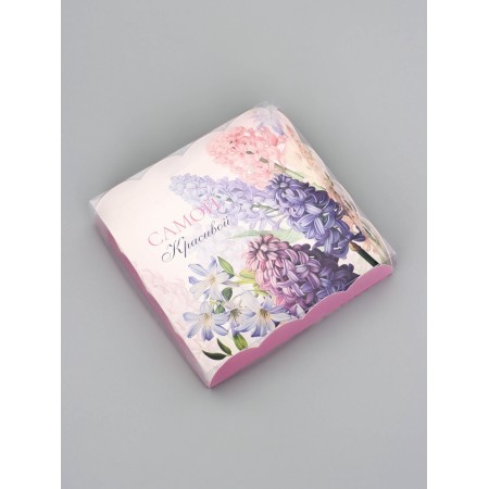 Cookie box, confectionery packaging, "the most beautiful", 15 x 15 x 3 cm-1