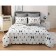 A set with a blanket "Bernadett No. 35", size 200x220 cm, 230x250 cm, 50x70 cm - 2 pcs, 70x70 cm - 2 pcs