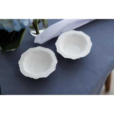 Porcelain salad magistro "suite", 80 ml, d = 10.5 cm, white color-6