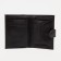 Men's purse on the button, a department for auto documents, brown color