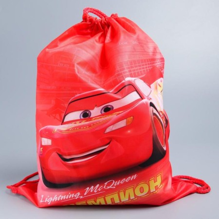 A bag for shoes 420 x 350 mm, cars (soft polyester, density 210d)-3