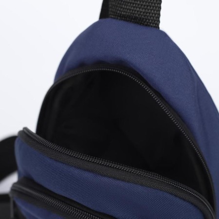 Squint bag ZFTS, textiles, blue color-4