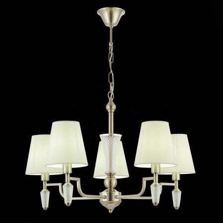 Suspended EVOLUCE lamp. Sle105503-05. Reimo. 5x40 watts, E14, 66x66x41 cm, Nickel color-1