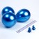 Latex ball 5 ", chrome, set 100 pcs., Blue color