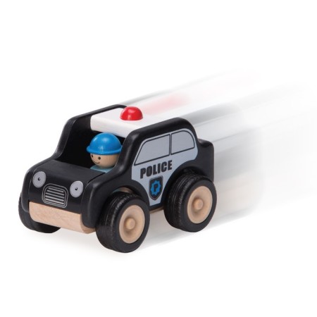 Wooden toy Miniworld "Police Patrol"-1