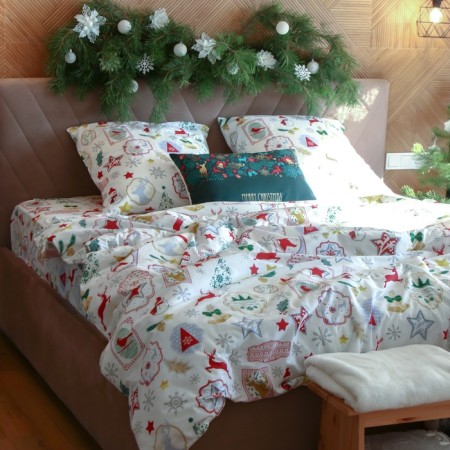 Bed linen Ethel 2 joint venture “Winter vintage” 175*215 cm, 200*220 cm, 70*70 cm -2 pcs-2