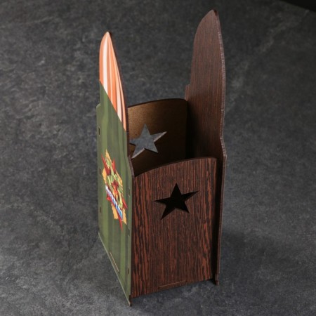 Standing for a bottle "Cartridge" 25x11.5x9.5 cm-3