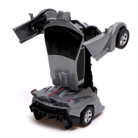 Inertial “sports car” robot, transforms in a collision, mixing color-10