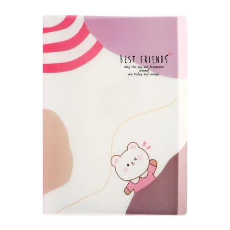 A4 folder with 40 transparent files "Beast", mix-2