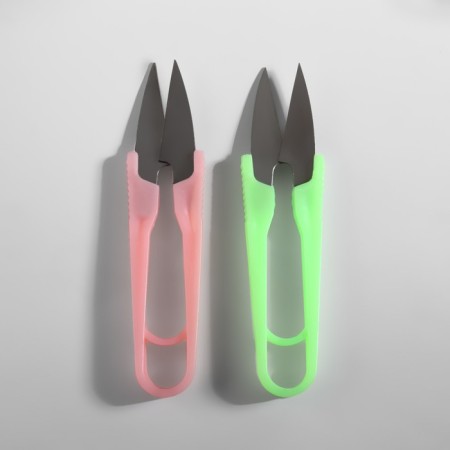 Scissors for cutting threads, 10 cm, color mix-4