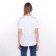 Women's T -shirt "Dragon", white color/Black print, size 52