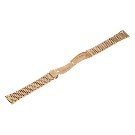 Solomon watch strap, 20 mm, metal, L-17 cm, gold-1