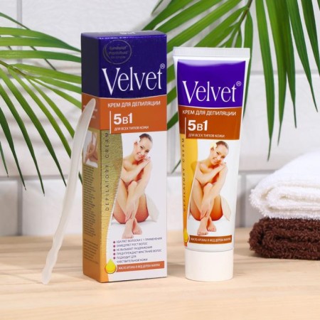 Velvet 5V1 depositor, slowing hair growth, against growing up, 100 ml