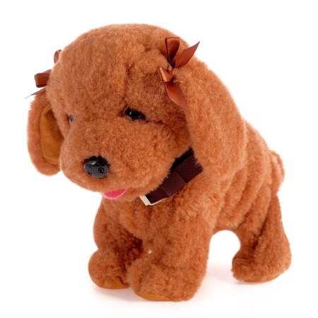 Interactive puppy "My friend", performs commands, reacts to touch, barking, whining-1
