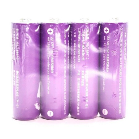 Battery Alkalin Xiaomi Zmi Rainbow Zi5, AA, LR6, Spike, 4 pcs, purple-2