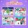 Puzzles 4 in 1 “Funny New Year. Blue Tractor ", with Velcro
