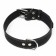The collar is two-layer leather, 85 x 4.5 cm, Osh 50-70 cm, black