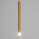Lukas Soft Lumber LED 5W 4000K matte gold 2x2x30-130cm