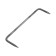 Construction bracket, tundra, 8x250x70 mm, 1 pc.