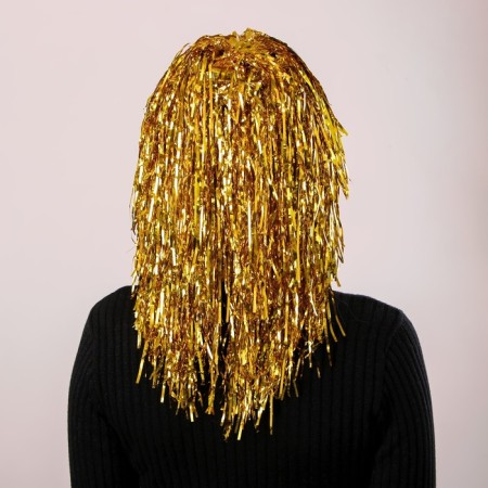 Carnival wig "Rain", 45 cm, mix colors-1