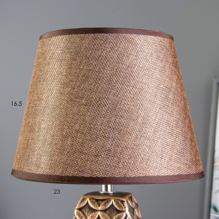 Table lamp 16445/1wt E14 40W bronze 22x22x34 cm Risalux-4