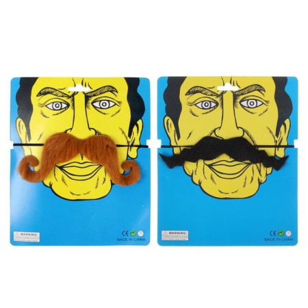 Carnival mustache "Robber", on an elastic band, MIX colors