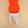 Folder for animals with a hood, size XS (DS 30 cm). Orange