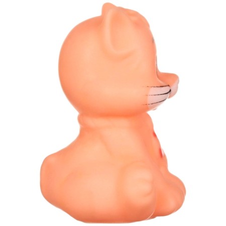 Rubber toy for the bathtub "cat", with a squeak, 1 pc, color mix, crumb I-19