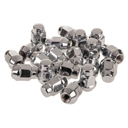 Nut of SkyWay cone, M12x1.25 closed 35mm, key 21mm, chromium, set 20 pcs-1