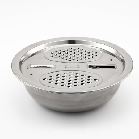 A “assistant” stainless steel kit, a bowl d = 26 cm, a colander, a warmth