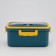 Lunch box, 1.3 l, with instruments, 12 x 8.6 x 20 cm, turquoise