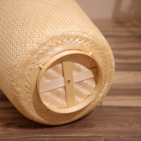 Wicker basket, from bamboo 40x40x43 cm-4