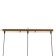Lamp Bayerlux "Chilly" 3he27 40W gold 18x50x19-119cm