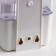 Dispenser for antiseptic/liquid soap, 700 ml, sensory, plastic, white color