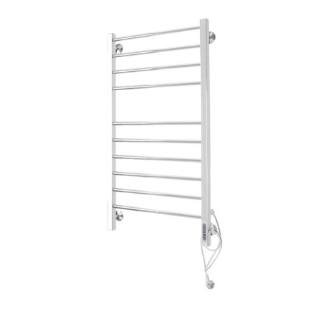 Domoterm electric heated towel rail "Cuba" P10, 500x1000 mm, right, chrome