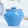 A hot pot with a Vyatka lid 0.6l, blue