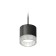 Suspended lamp with composite crystal Ambrella Light, XP8111040, GX53 LED 12 W, Black sand color, transparent